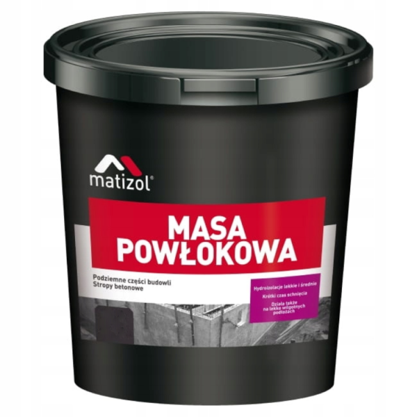 Universali bituminė mastika MATIZOL, 18 kg